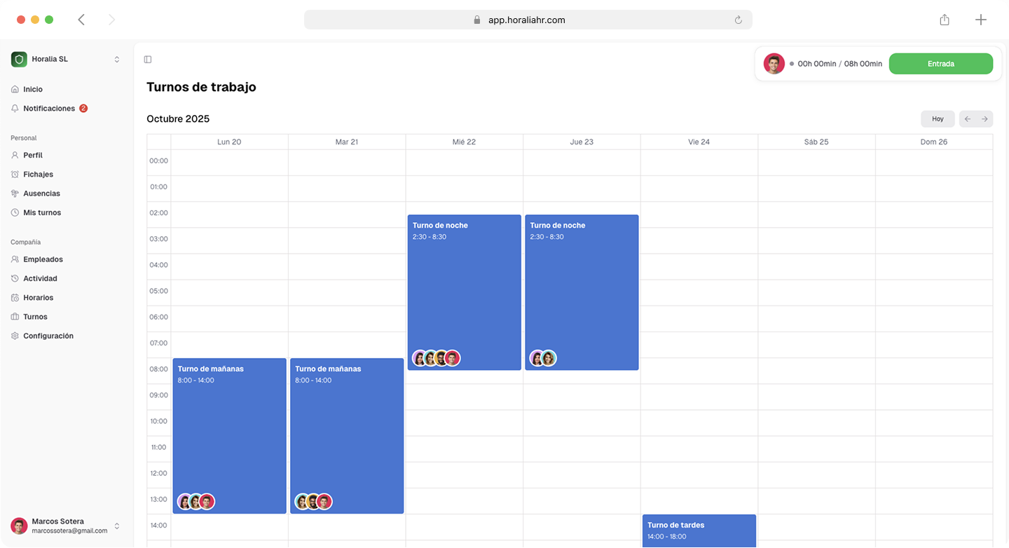 Horalia Transactions